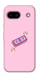 Чехол Simple pink money для Google Pixel 8a