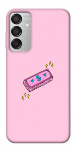 Чехол Simple pink money для Galaxy M15 5G