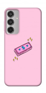 Чехол Simple pink money для Galaxy M35 5G