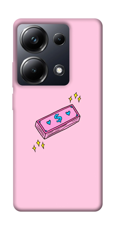 Чохол Simple pink money для Xiaomi Poco M6 Pro 4G