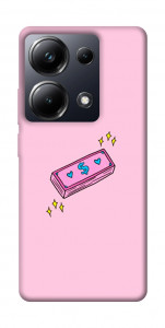 Чехол Simple pink money для Xiaomi Poco M6 Pro 4G