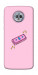 Чохол Simple pink money для Motorola Moto G6 Plus