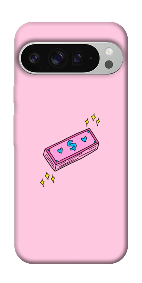 Чохол Simple pink money для Google Pixel 9 Pro XL