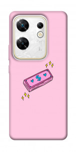Чохол Simple pink money для Infinix Zero 30 4G