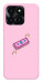 Чохол Simple pink money для Huawei Honor X6a