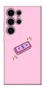 Чохол Simple pink money для Galaxy S25 Ultra