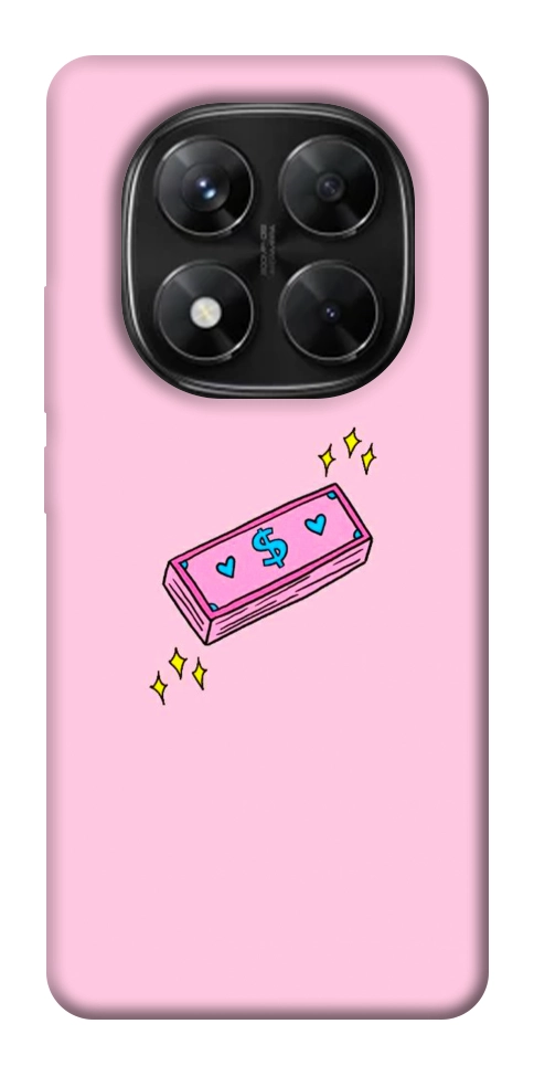 Чохол Simple pink money для Xiaomi Redmi Note 14 Pro 5G