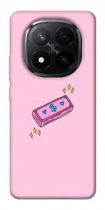 Чохол Simple pink money для Xiaomi Redmi Note 14 Pro+ 5G