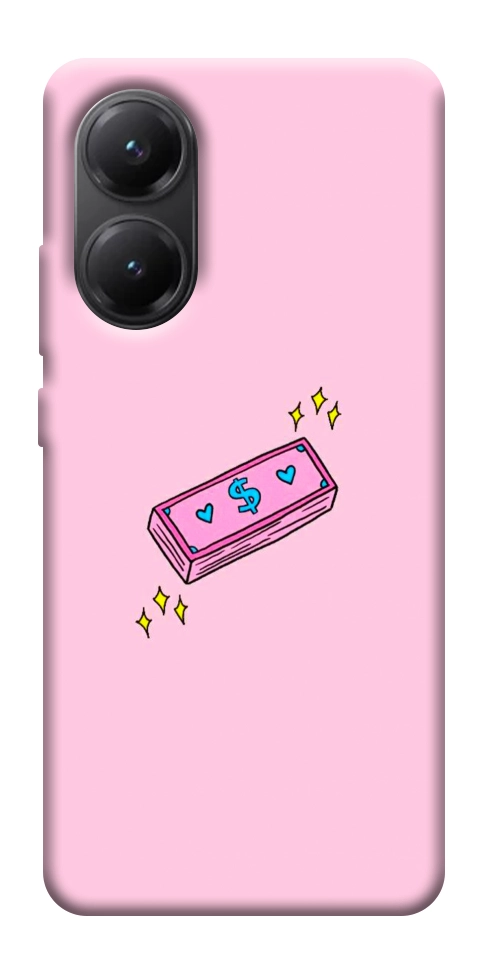 Чехол Simple pink money для Xiaomi Poco X7 Pro
