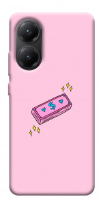Чехол Simple pink money для Xiaomi Poco X7 Pro