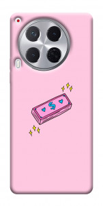 Чехол Simple pink money для TECNO Camon 30 (CL6)