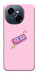 Чехол Simple pink money для TECNO Spark Go 1 (KL4)
