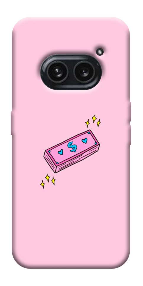 Чехол Simple pink money для Nothing Phone (2a)