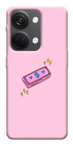 Чохол Simple pink money для OnePlus Nord 3