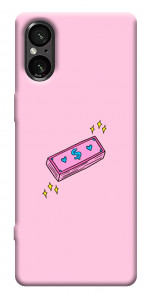 Чохол Simple pink money для Sony Xperia 5 V
