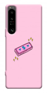 Чохол Simple pink money для Sony Xperia 1 IV