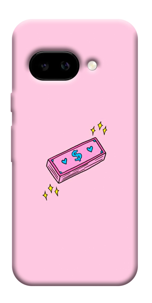 Чехол Simple pink money для Google Pixel 9a