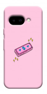 Чехол Simple pink money для Google Pixel 9a