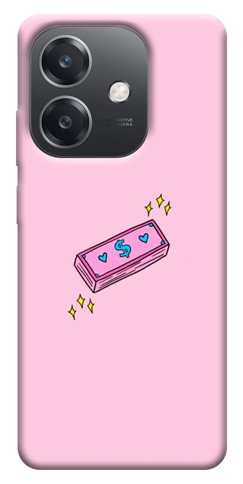 Чохол Simple pink money для Oppo A40m