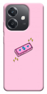 Чохол Simple pink money для Oppo A40m