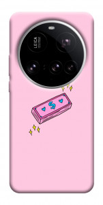 Чехол Simple pink money для Xiaomi 15 Ultra