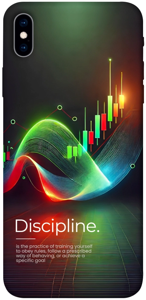 Чехол Trading graphics для iPhone XS Max