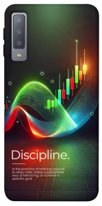 Чехол Trading graphics для Galaxy A7 (2018)