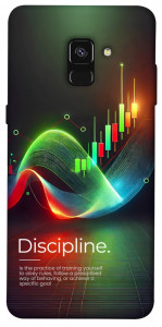 Чехол Trading graphics для Galaxy A8 (2018)