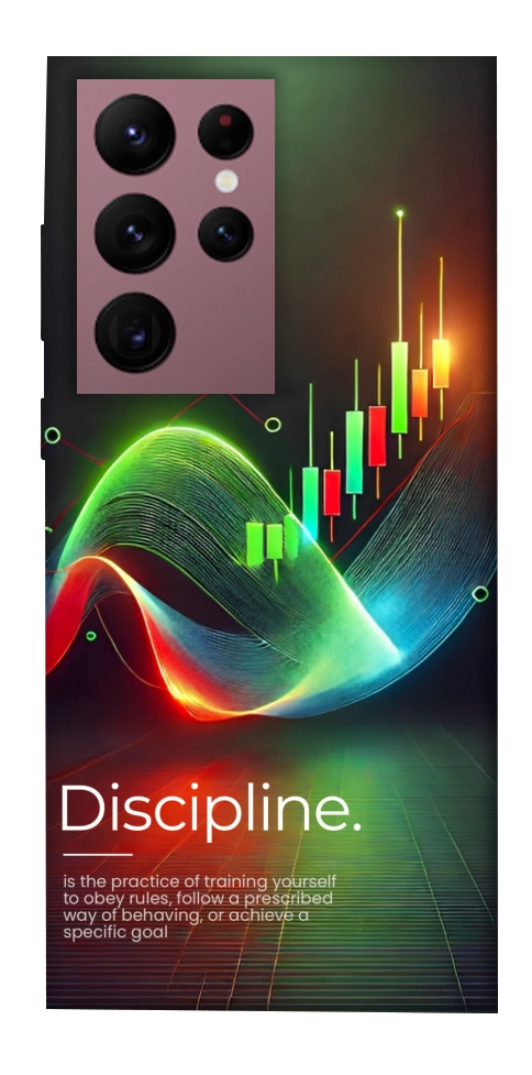 Чехол Trading graphics для Galaxy S22 Ultra