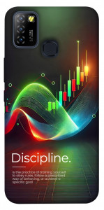 Чехол Trading graphics для Infinix Hot 10 Lite