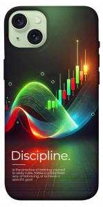 Чехол Trading graphics для iPhone 15 Plus