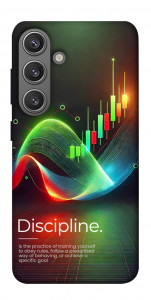 Чехол Trading graphics для Galaxy S24