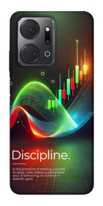 Чехол Trading graphics для Huawei Honor X7a