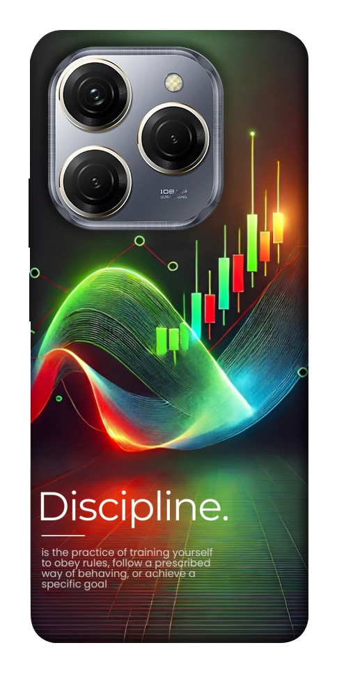 Чехол Trading graphics для TECNO Spark 20 Pro