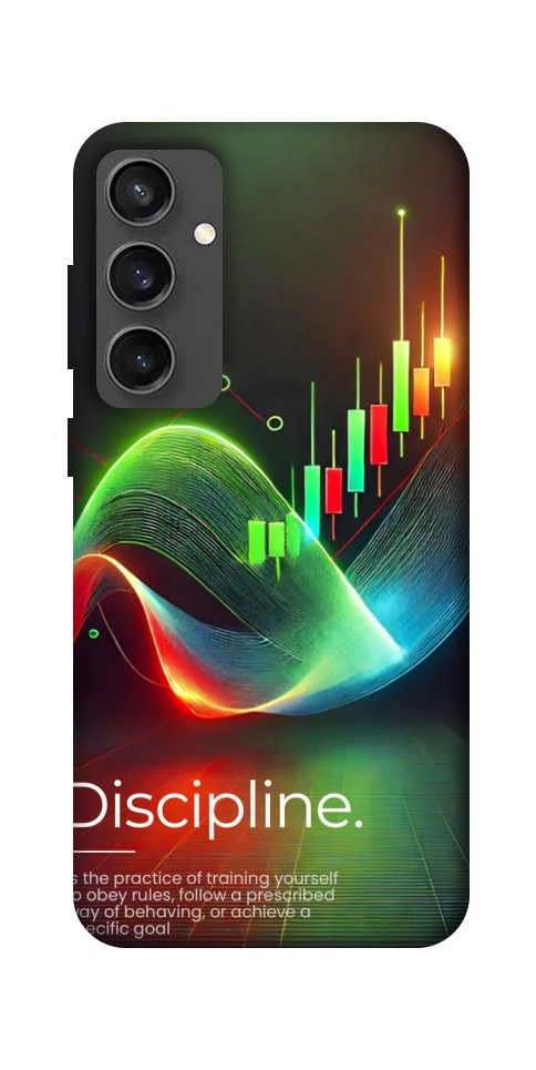 Чехол Trading graphics для Galaxy S24 FE