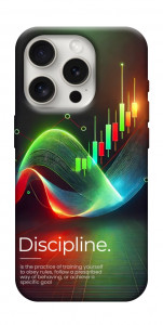 Чехол Trading graphics для iPhone 16 Pro