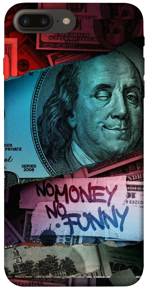 Чохол No money no funny для iPhone 7 Plus