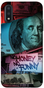 Чехол No money no funny для Galaxy A01