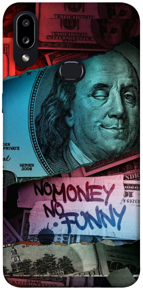 Чехол No money no funny для Galaxy A10s (2019)