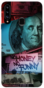 Чехол No money no funny для Galaxy A20s (2019)