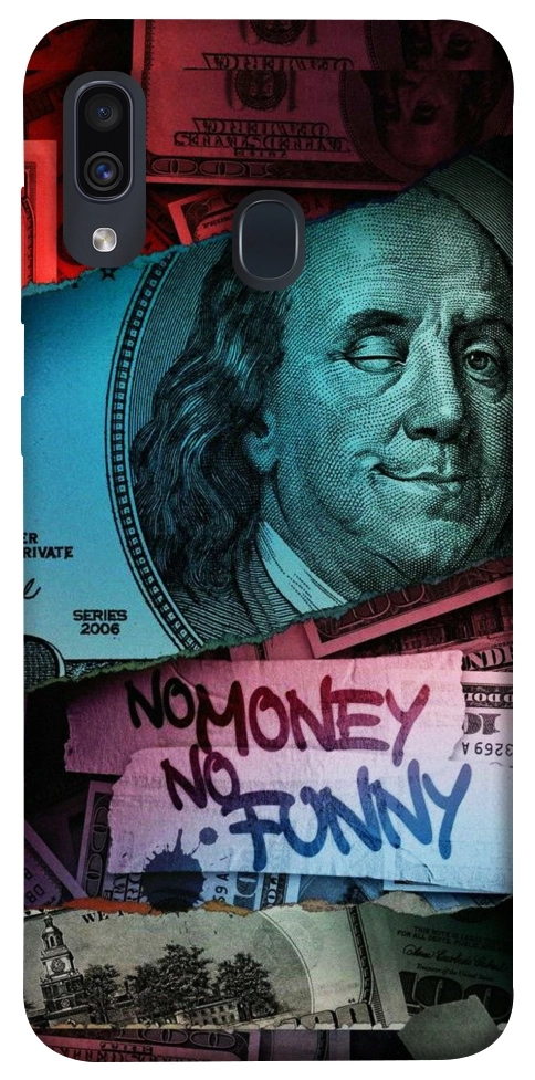 Чохол No money no funny для Galaxy A30 (2019)