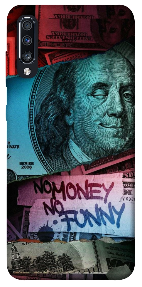 Чехол No money no funny для Galaxy A70 (2019)