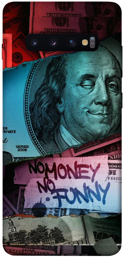 Чохол No money no funny для Galaxy S10 Plus (2019)