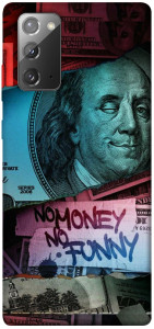 Чехол No money no funny для Galaxy Note 20
