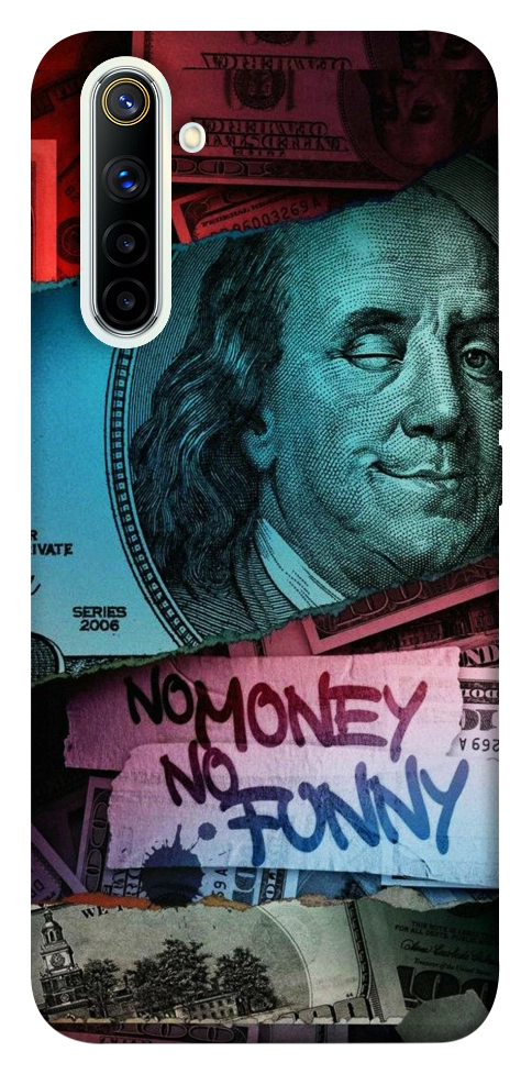 Чехол No money no funny для Realme 6