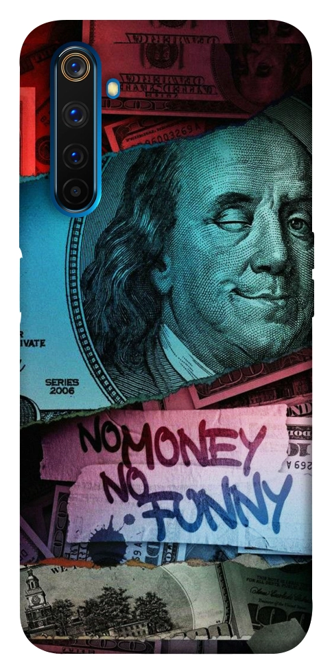 Чохол No money no funny для Realme 6 Pro