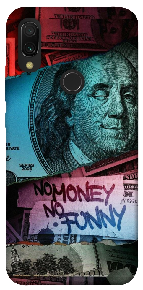 Чохол No money no funny для Xiaomi Redmi 7
