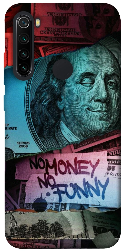 Чехол No money no funny для Xiaomi Redmi Note 8