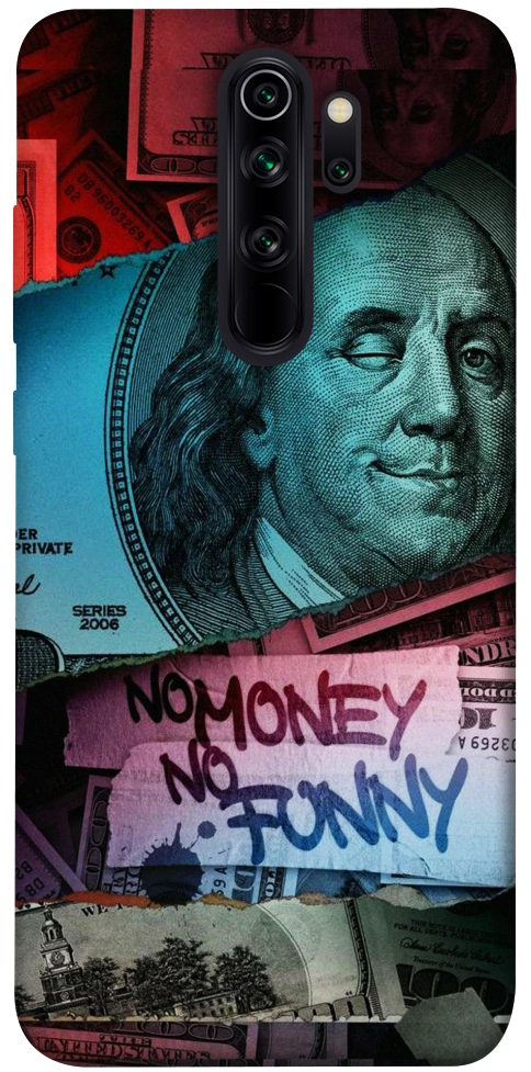 Чохол No money no funny для Xiaomi Redmi Note 8 Pro