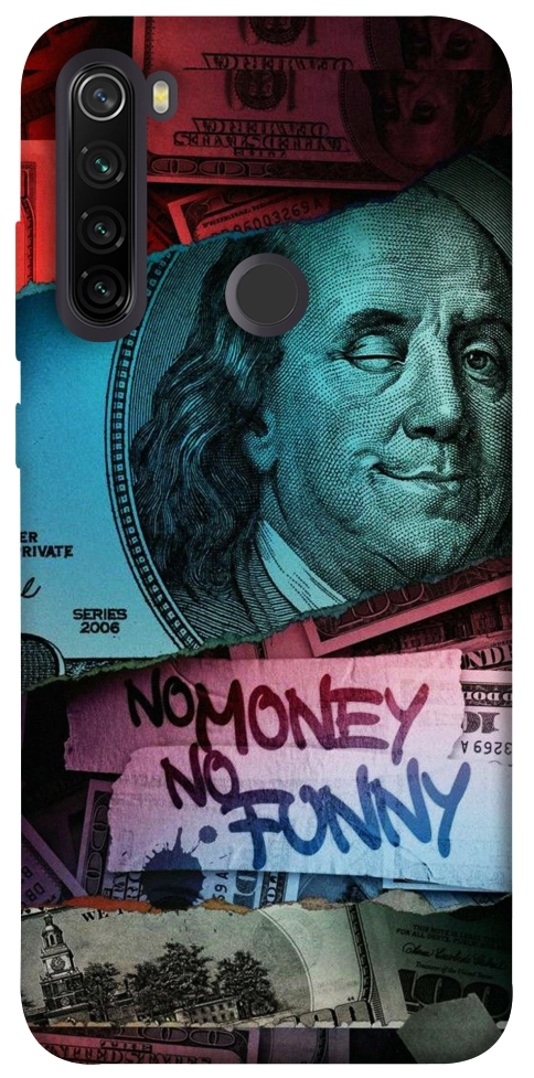 Чехол No money no funny для Xiaomi Redmi Note 8T